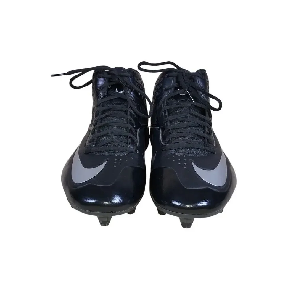 2015 Nike Football Cleats Men’s Size 13 Lunar Code Pro 3/4 D 'Oakland Raiders'